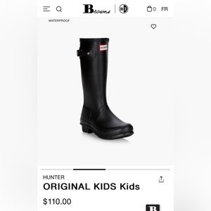 Original KIDS Hunter Boots